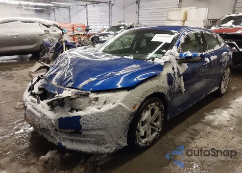 2016 Honda Civic Lx из США, поврежденный, VIN 19XFC2F59GE233344